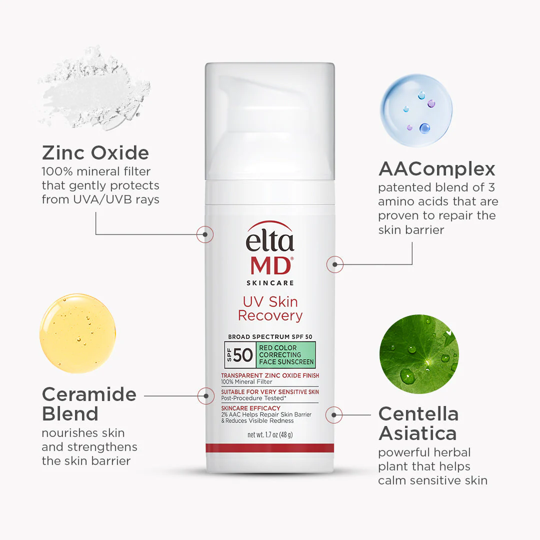 EltaMD UV Skin Recovery Green Tint - Image 5